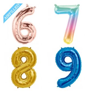 16" Airfilled Numbers