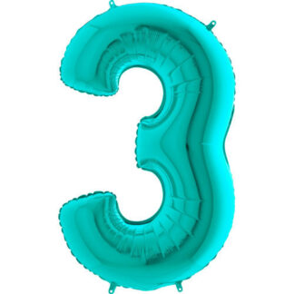 Tiffany Number 3 Balloon - 40" Foil