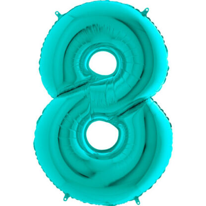 Tiffany Number 8 Balloon - 40" Foil