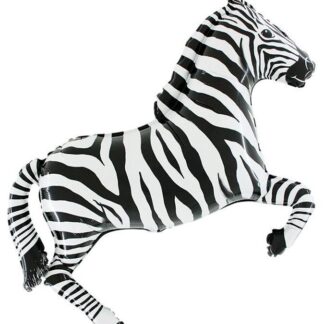Zebra Supershape Balloon - 41" Foil