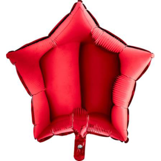 Red Star Balloon - 18" Foil