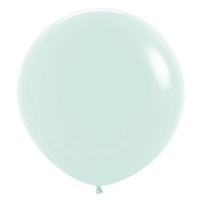 Pastel 630 Matte Green Balloons - 24" Latex (3ct)