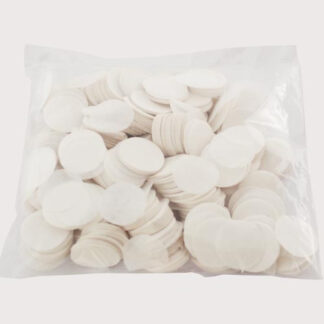 White Paper Dots Confetti - 100g (25mm)