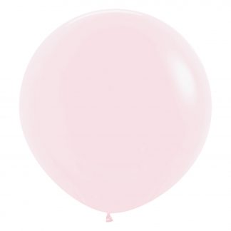 Pastel Matte Pink 609 Balloons - 24" Latex (3ct)