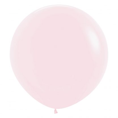 Pastel Matte Pink 609 Balloons - 24" Latex (3ct)