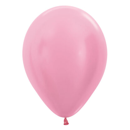 Satin Solid 409 Pink Balloons - 5" Latex (50ct)