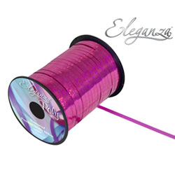 Holographic Fuchsia Curling Ribbon - (5mm x 228.6m)