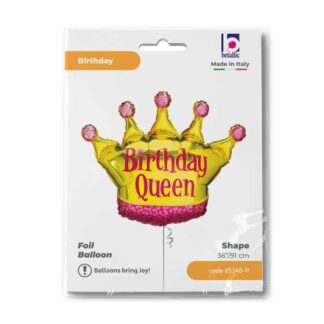 Birthday Queen Supershape Balloon - 36" Foil