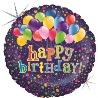 Big Bunch of Balloons Birthday Balloons - 18" Foil unpackaged