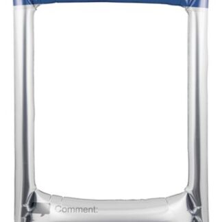 Air Filled Balloon Photo Frame Social Media - (1ct)