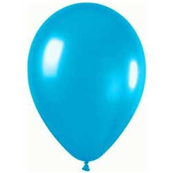 Fashion Solid 038 Caribbean Blue Balloons - 12" Latex (50ct)