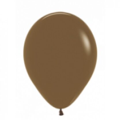 Fashion Solid 074 Coffee Balloons - 12" Latex (50ct)