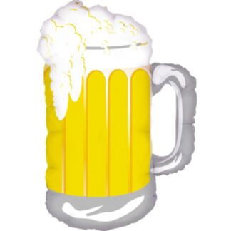 Frosty Beer Mug Supershape Balloon - Foil