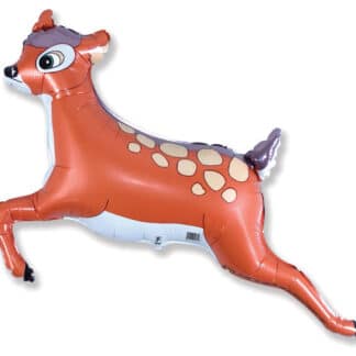 Christmas Gazelle Supershape Balloon - Foil