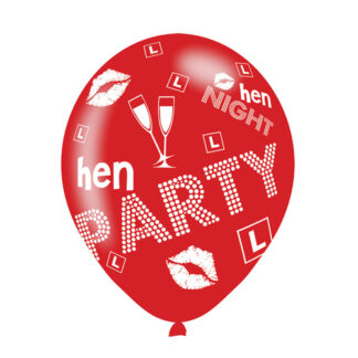 Hen Party Balloons - 11" Latex (6ct)