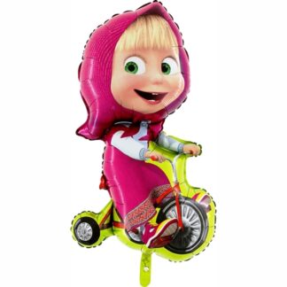 Biking Masha Supershape Balloon - Foil
