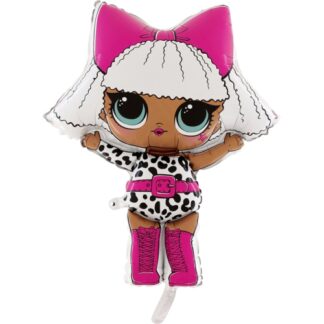LOL Suprise Diva Supershape Balloon - Foil Unpackaged