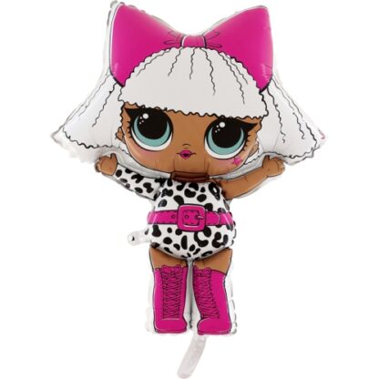 LOL Suprise Diva Supershape Balloon - Foil Unpackaged