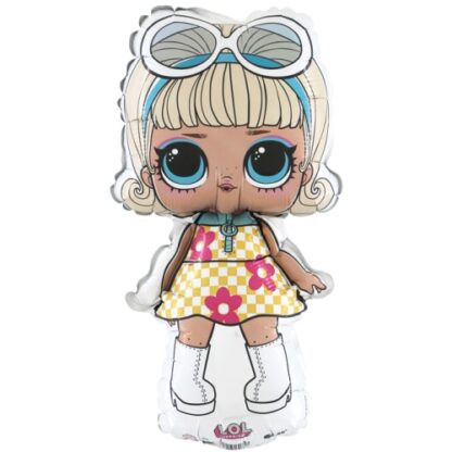 LOL Suprise Go-Go Girl Balloon - Foil Unpackaged