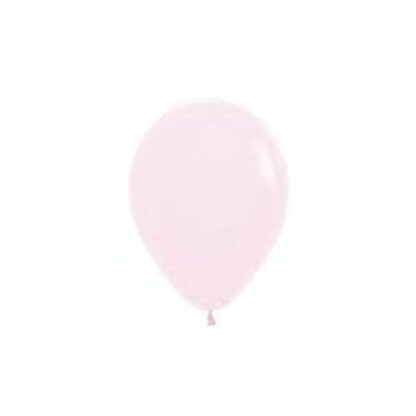Pastel Matte Solid Pink 609 Balloons - 5" Latex (50ct)