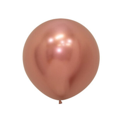 Reflex 968 Rose Gold Balloons - 24" Latex (3ct)