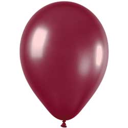 Metallic Burgundy 518 Balloons - 12" Latex (50ct)