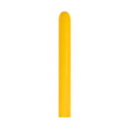 Fashion Solid Yellow 020 Modelling Balloon - 260 Latex (50ct)