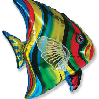 Tropical Fish Supershape Balloon - Foil 25" X 26"