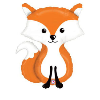 Woodland Fox Supershape Balloon - Foil 36"