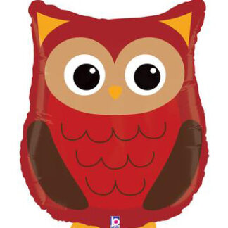 Woodland Creatures Owl Supershape Balloon - Foil