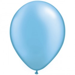 Pearl Azure Balloons - 11" Latex (100ct)