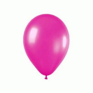 Metallic 512 Fuchsia Balloons - 5" Latex (100ct)