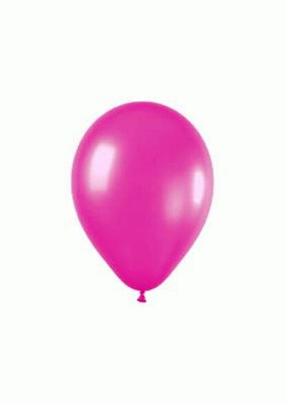 Metallic 512 Fuchsia Balloons - 5" Latex (100ct)