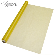 Gold Soft Sheer Organza 70cm x 10m