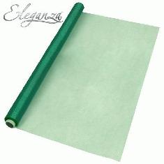 Emerald Green Soft Sheer Organza - 70cm x 10m
