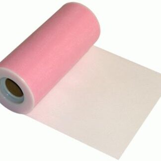 Light Pink Tulle - (6" x 23m)