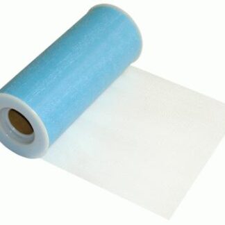 Light Blue Tulle - (6" x 23m)
