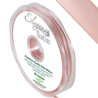 Rose Gold No 87 Double Faced Satin - (3mm x 50m)