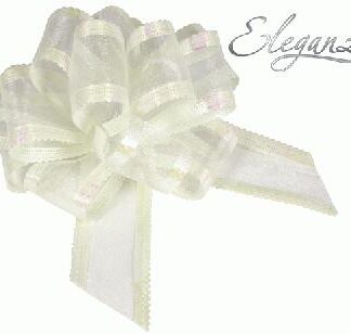Ivory Pullbows - 50mm (10ct)