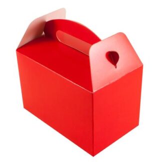 Red Party Box - (100mm x 154mm x 92mm) (6ct)