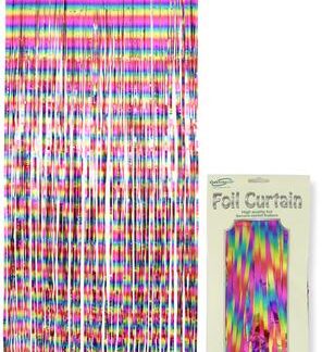 RAINBOW Foil Door Curtain - (0.90m x 2.40m)