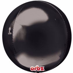 Black Orbz unpackaged Balloons - (15"/16") (3ct)