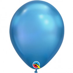 Blue Chrome Balloons - 11" Latex (25ct)