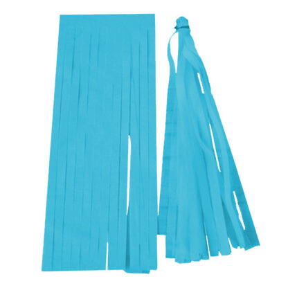 Blue Balloon Tassel - Collar 25cm X 15cm 5 pack