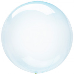 Blue Crystal Clearz Balloon - 18"