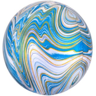 Blue Marble Orbz Balloons - (15" x 16")( 1ct)