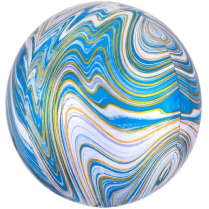 Blue Marble Orbz Balloons - (15" x 16")( 1ct)