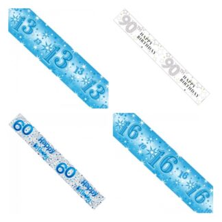 Blue Sparkle Age / Birthday