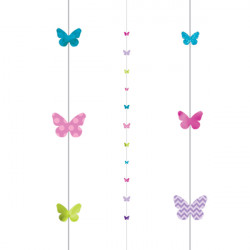 Butterflies Balloon Fun Strings - 1.82m
