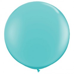 Fashion Caribbean Blue Balloons - 24" Latex (3ct)